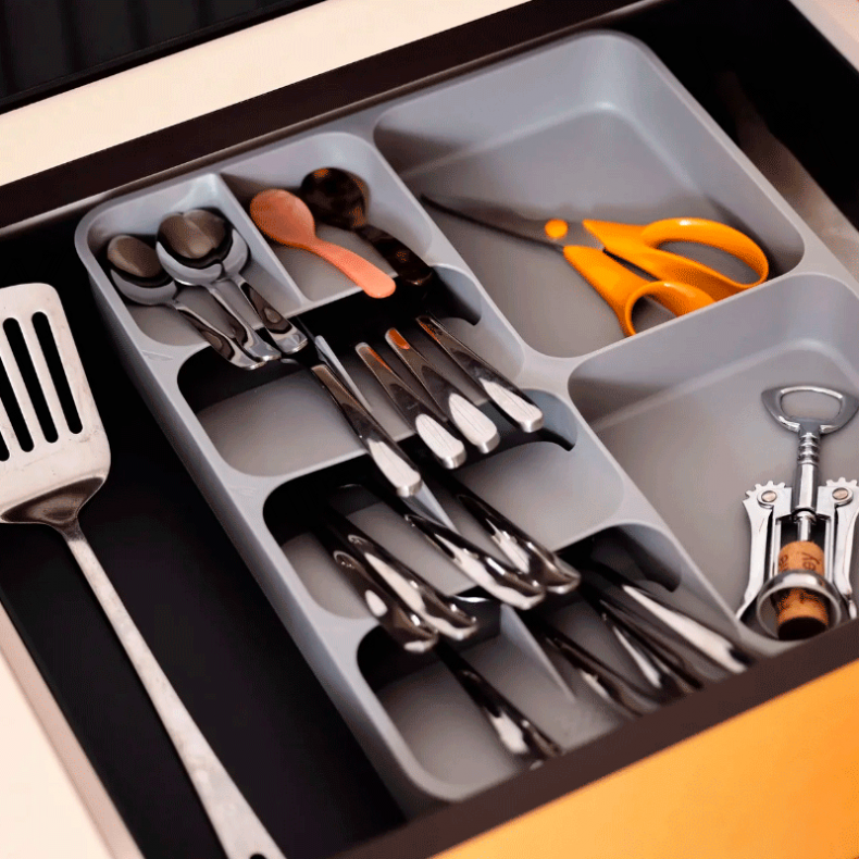 Organizador Cubertero extensible de cucharas y utensilios OEM