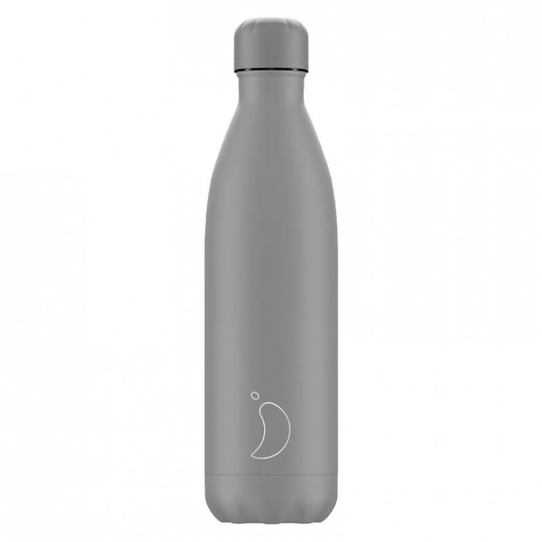 BOTELLA INOX CHILLY 750ML GRIS TOTAL