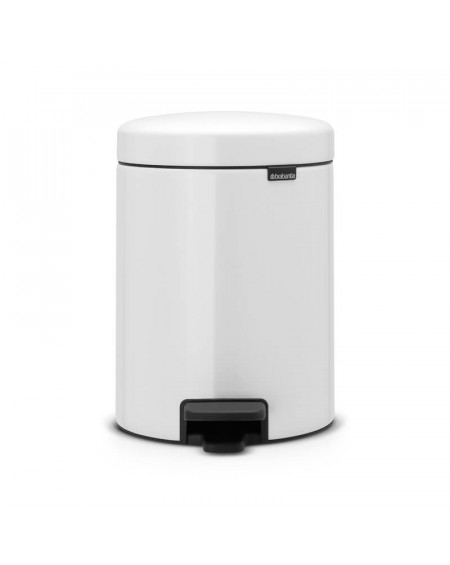 Cubo de la basura con pedal BRABANTIA gris claro 40L