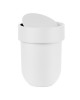 TOUCH CAN WITH LID WHITE