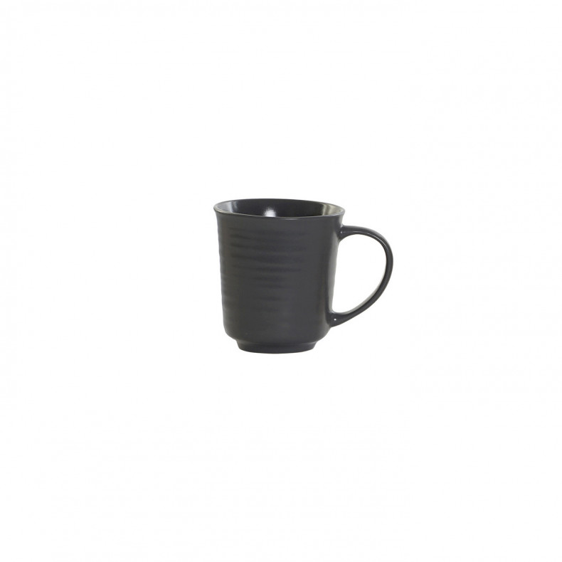 TAZA GRES 510ML ANTRACITA