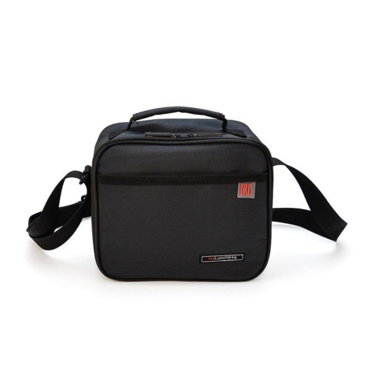 LUNCHBAG CLASSIC NEGRO CON 2 CONTENEDORES 0.6L