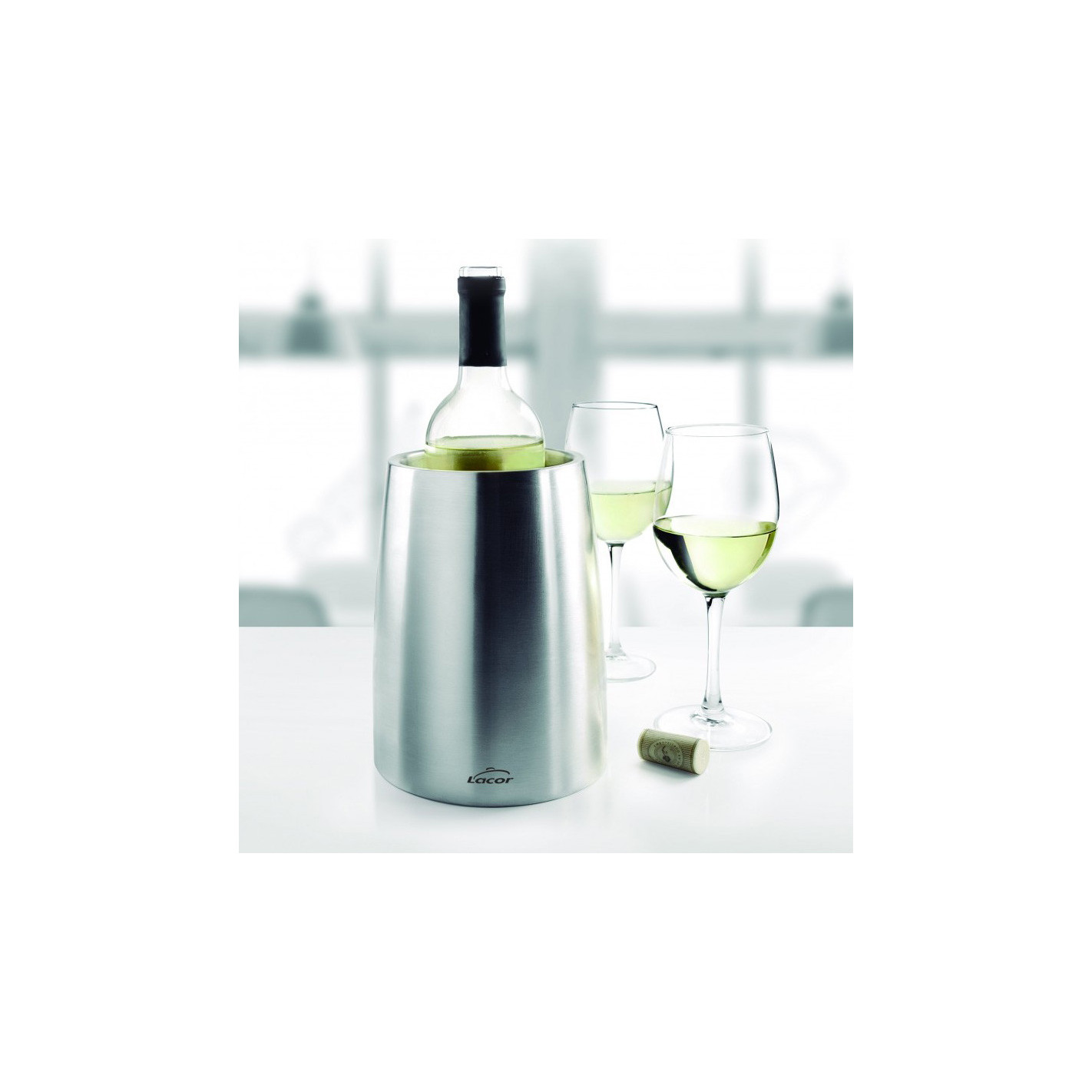 Enfriador de botellas de vino de acero inoxidable Zwilling Sommelier