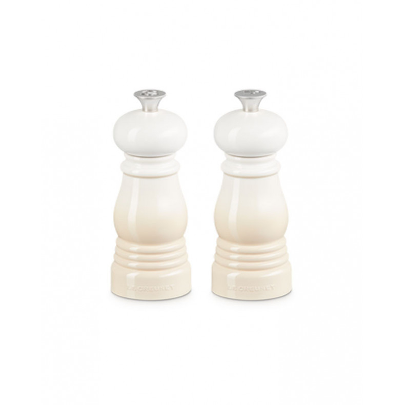 Le Creuset Salt & Pepper Mills - Meringue