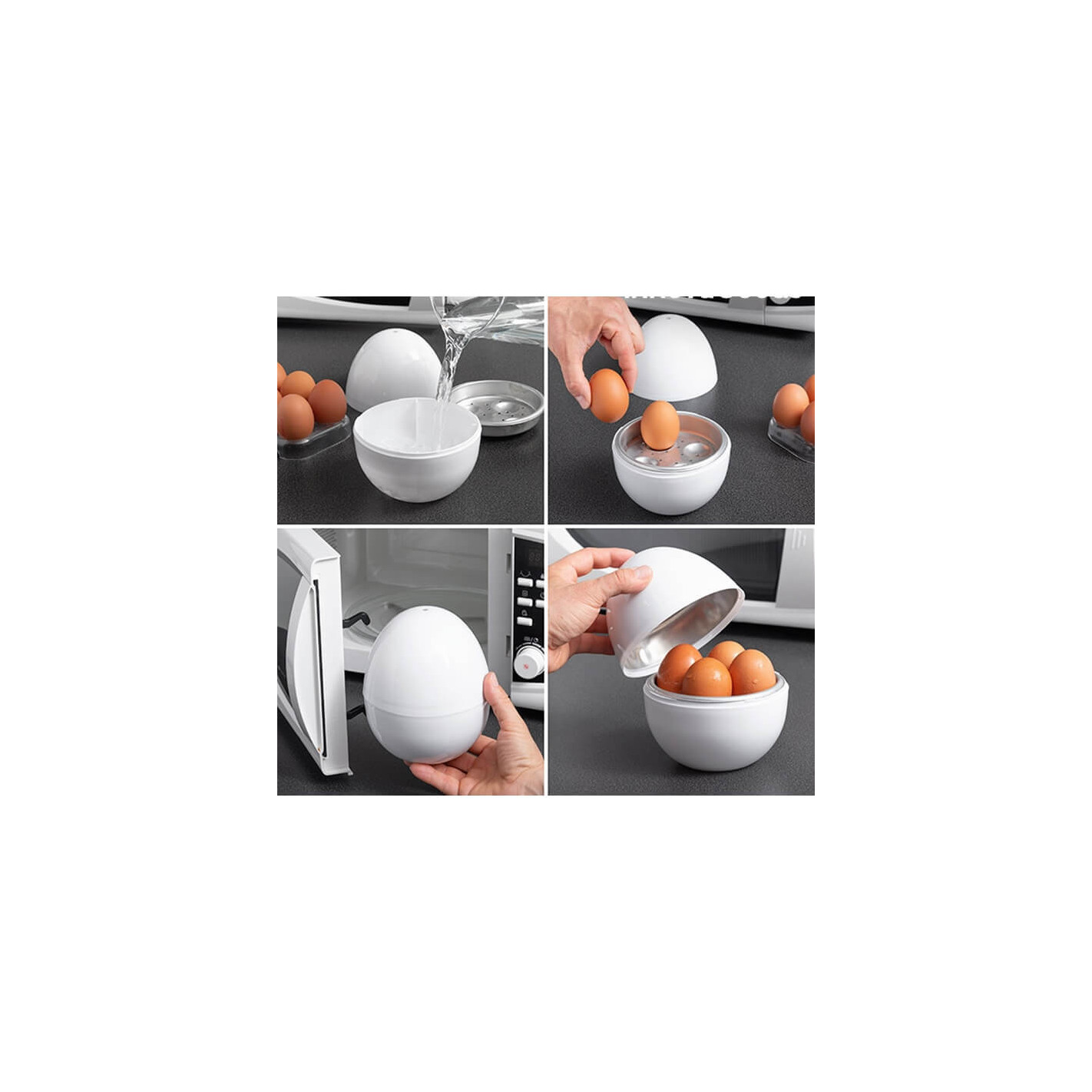 Hervidor de Huevos para Microondas - NORDICWARE