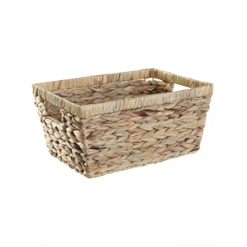 CESTA FIBRA NATURAL 37X26CM