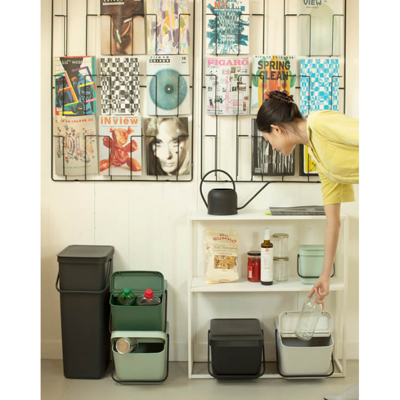 CUBO APILABLE SORT&GO 20L GRIS CLARO - Trends Home