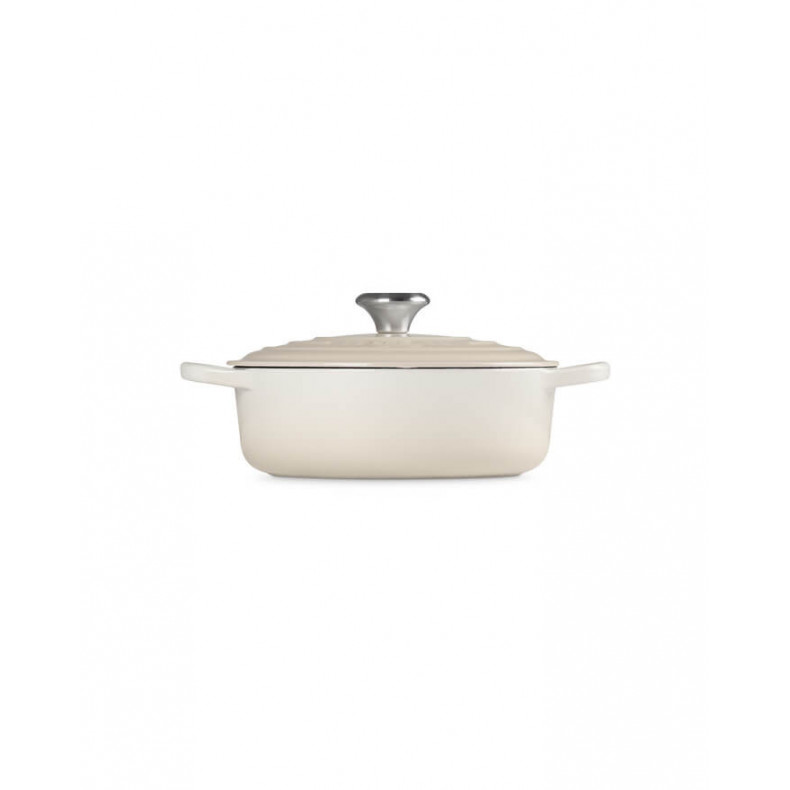 Cocotte redonda merengue 24 cm Le creuset