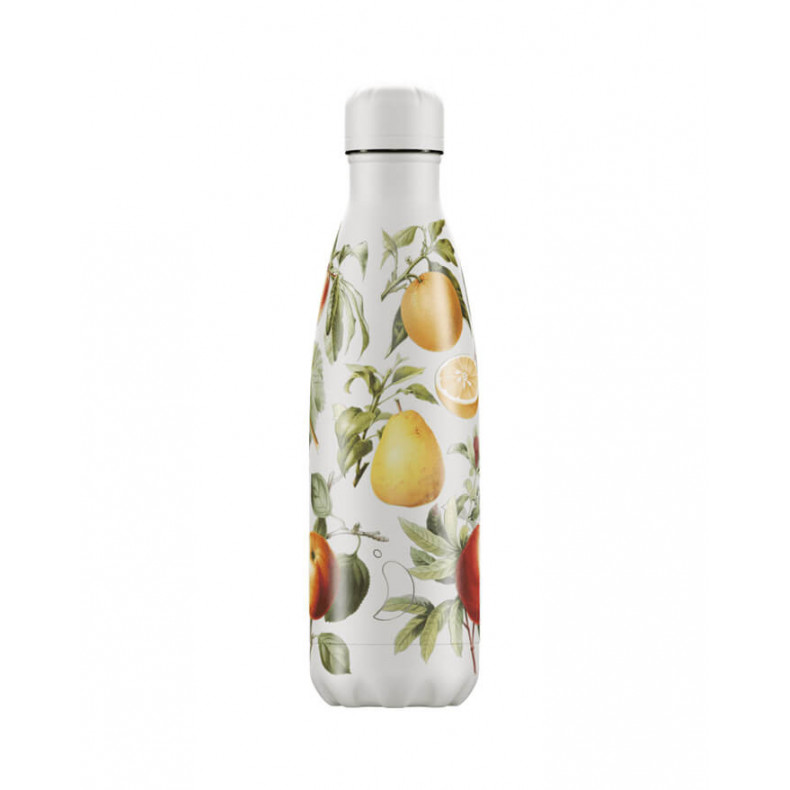 STAINLESS STEEL BOTTLE CHILLY 500ML BOTANICAL FRUITS