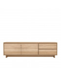 MUEBLE TV WAVE 210X46X60 ROBLE