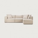 Stain-resistant fabric sofas