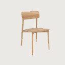 Oak wood chairs